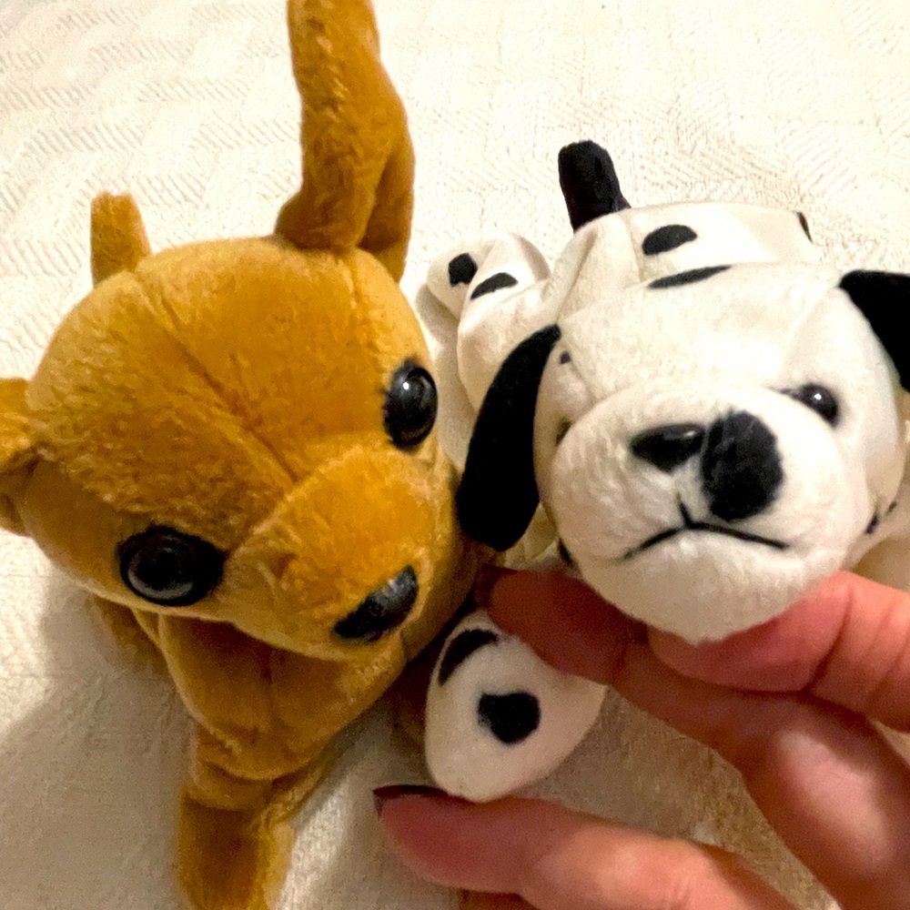 Tiny and Dotty Beanie Babies